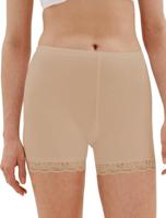 Fine Woman dames boxershort met kort pijpje - Elastisch katoenen kanten onderbroek - thumbnail