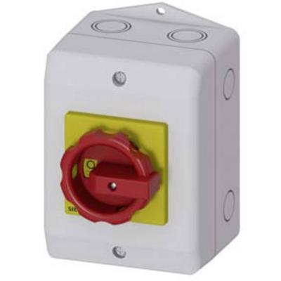 Lastscheidingsschakelaar Rood, Geel 3-polig 6 mm² 16 A 1x NO, 1x NC 690 V/AC Siemens 3LD20641GP53