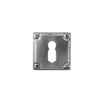 HDD Pro Sleutelplaatje Square Retro 44 Mm Inox Look HDD Pro Sleutelplaatje Square Retro 44 Mm Inox Look