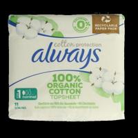 Always Cotton Protection Ultra Maandverband Size 1 - thumbnail