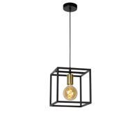 Lucide RUBEN - Hanglamp - 1xE27 - Zwart - thumbnail