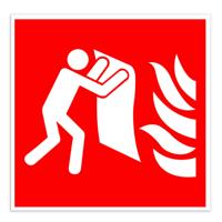 Pictogram Blusdeken 20x20cm - Polypropyleen - thumbnail
