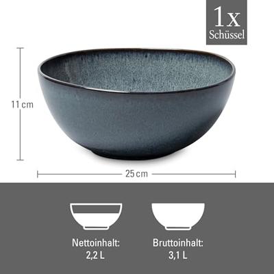 Villeroy & Boch Lave Gris Serveerschaal 2L