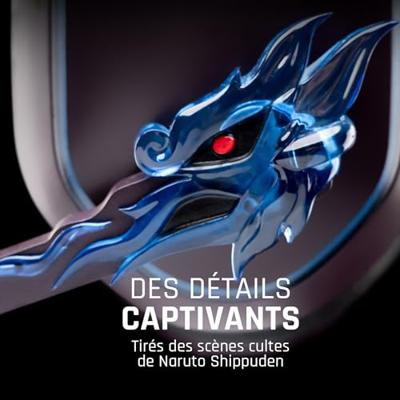 Lexip X TSUME Naruto Shippuden Headset 3 Over Ear headset Kabel, Bluetooth Stereo Zwart, Lila, Blauw Headset, Volumeregeling, Microfoon uitschakelbaar (mute)