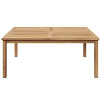 Salontafel Bruin 110 x 110 x 45 cm Massief teakhout - thumbnail