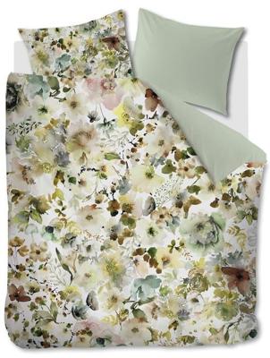 Kardol Kardol by Beddinghouse Dekbedovertrek Aquitaine - Groen 260x200/220 cm