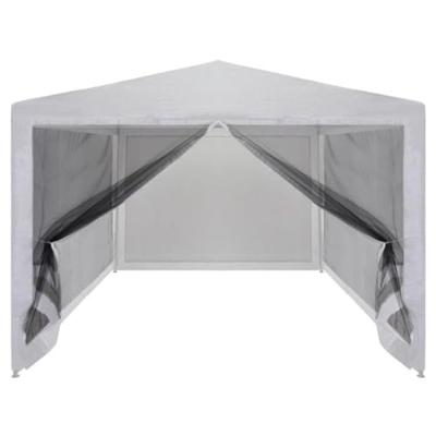 VidaXL Partytent met 4 mesh zijwanden 3x3 m