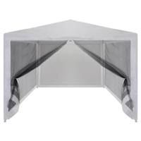 VidaXL Partytent met 4 mesh zijwanden 3x3 m - thumbnail