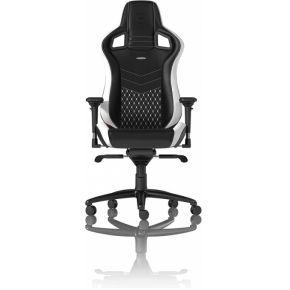 Noblechairs Epic Real Leather Black/White/Red