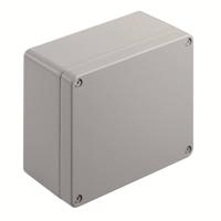 Weidmüller KLIPPON K52 EX RAL7001 Behuizing 160 x 160 x 91 Aluminium Zilver-grijs 1 stuk(s) - thumbnail