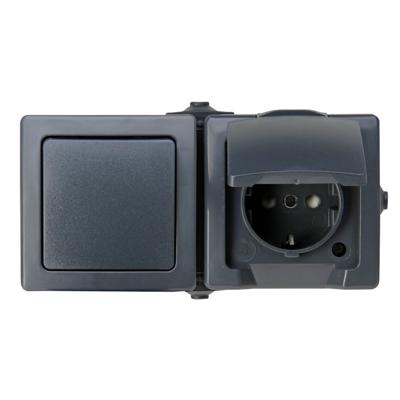 Kopp 138615002 Nautic spatwaterdicht Antraciet 1 stuk(s) Kopp 138615002 Nautic spatwaterdicht Antraciet 1 stuk(s)