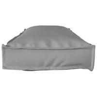 VidaXL Pallet kussen set 2 pcs grijs 120 x 40 x 8 cm oxford stof - thumbnail