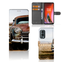 OnePlus Nord 2 5G | Telefoonhoesje met foto | Vintage Auto - thumbnail