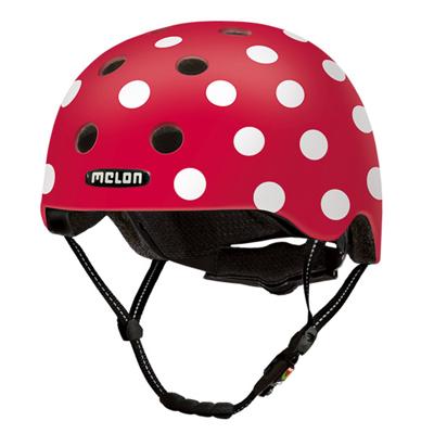 Melon helm urban active dotty white xl-2xl