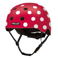 Melon helm urban active dotty white xl-2xl - thumbnail