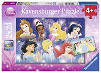 DISNEY PRINSES Puzzel geassembleerde prinsessen 2x24st - thumbnail