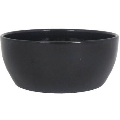 Floran schaal Boule 24.5x9.5cm zwart