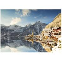 Puzzel - EDUCA - Hallstatt Winter - 1500 stukjes - Landschap - 85 x 60 cm - Volwassene - thumbnail