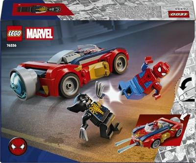 LEGO® Super Heroes 76336 Spider-Man Auto versus Wolverine met Venom-effect. LEGO® Super Heroes 76336 Spider-Man Auto versus Wolverine met Venom-effect.