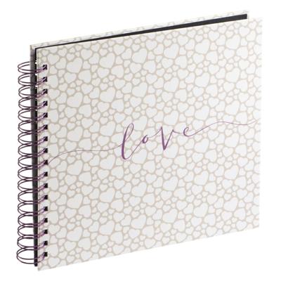 Hama 00003831 Ringbandalbum (b x h) 28 cm x 24 cm Beige, Wit 40 bladzijden