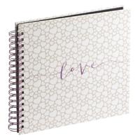 Hama 00003831 Ringbandalbum (b x h) 28 cm x 24 cm Beige, Wit 40 bladzijden - thumbnail