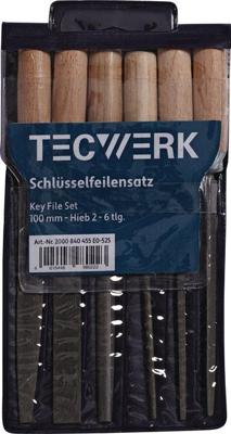 SLEUTVIJLSET 100 6DLG. IN ETUI SLEUTVIJLSET 100 6DLG. IN ETUI