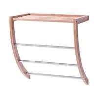 Zeller handdoekenrek - wand - 38 x 24 x 40 cm - thumbnail