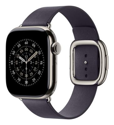 Apple Watch Band - Moderne gesp - 42 mm - Middernachtpaars - Large