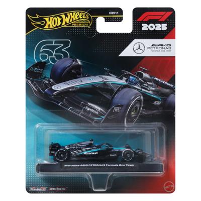 Formula 1 Hot Wheels Premium Die-Cast Vehicle 1:64 Team Mercedes Benz: Driver 1 Formula 1 Hot Wheels Premium Die-Cast Vehicle 1:64 Team Mercedes Benz: Driver 1