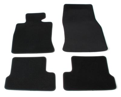 Automatten op maat - zwart velours - Mini R56 / R57 2006-2013