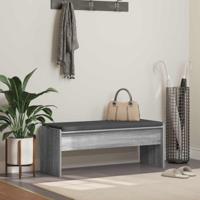 Halbank met kussen Grijs Sonoma 103 x 38 x 40 cm - thumbnail