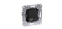 Merten MEG4366-0120 Wandcontactdoos met USB Inzetstuk System M 1 stuk(s) - thumbnail