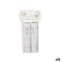 Kledingroller Wit 19 cm 14 x 27 x 4,5 cm Navulling (12 Stuks) - thumbnail