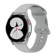 Solid color sportband - Grijs - Samsung Galaxy Watch 4 - 40mm & 44mm - thumbnail