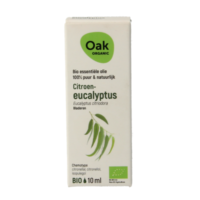 Oak Organic Citroen Eucalyptus Olie Oak Organic Citroen Eucalyptus Olie