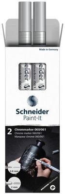 Viltstift schneider paint-it 2.0-0.8mm mtl chrome Viltstift schneider paint-it 2.0-0.8mm mtl chrome