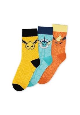 Pokémon Socks 3-Pack Eevee Evolution 43-46