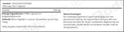 -Inositol 100v-caps