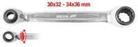 KS Tools 5034554 503.4554 Dubbele ringsleutel Sleutelbreedte (metrisch) 30 - 36 mm - thumbnail