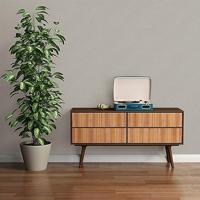 Livingwalls Famous Garden - Grijs - Structuur - 393537 - thumbnail