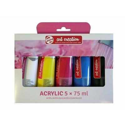 Acrylverfset Talens Art Creation Multicolour 75 ml 5 Onderdelen