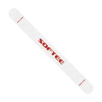 SOFTEE PADDLE RACKET PROTECTOR TRANSPARENT RED 1T - thumbnail