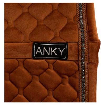 Anky Velvet Stones Zadeldek cognac maat:dr full