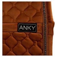 Anky Velvet Stones Zadeldek cognac maat:dr full - thumbnail