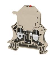 Weidmüller 1119870000 Zekering-serieklem Schroeven Donkerbeige 50 stuk(s) - thumbnail