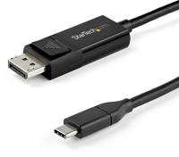 Adapter USB C naar DisplayPort Startech CDP2DP142MBD (2 m) Zwart - thumbnail