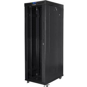 Lanberg FF01-8042-12BL rack 42U Vrijstaande rek Zwart