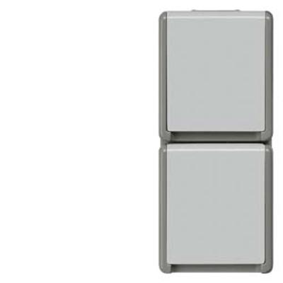 Siemens 5UB4723 2-voudig Grijs Schakelmateriaal 1 stuk(s) Siemens 5UB4723 2-voudig Grijs Schakelmateriaal 1 stuk(s)