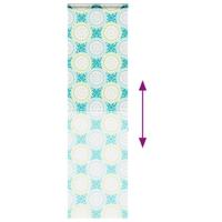 Doucherolgordijn met cassette 60x240 cm stofbreedte 56 cm - thumbnail