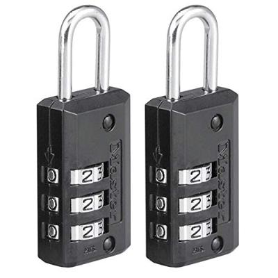 Masterlock 2 Hangsloten, 3 cijfers, 20mm - 646EURT 646EURT - thumbnail